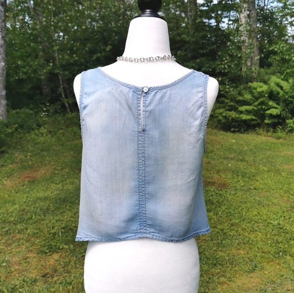 Cloth And Stone Denim Top - Picture 5 of 6